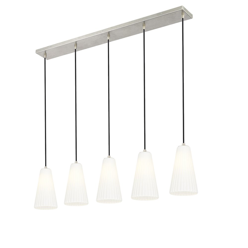 Z-Lite 5 Light Linear Chandelier. Picture 3