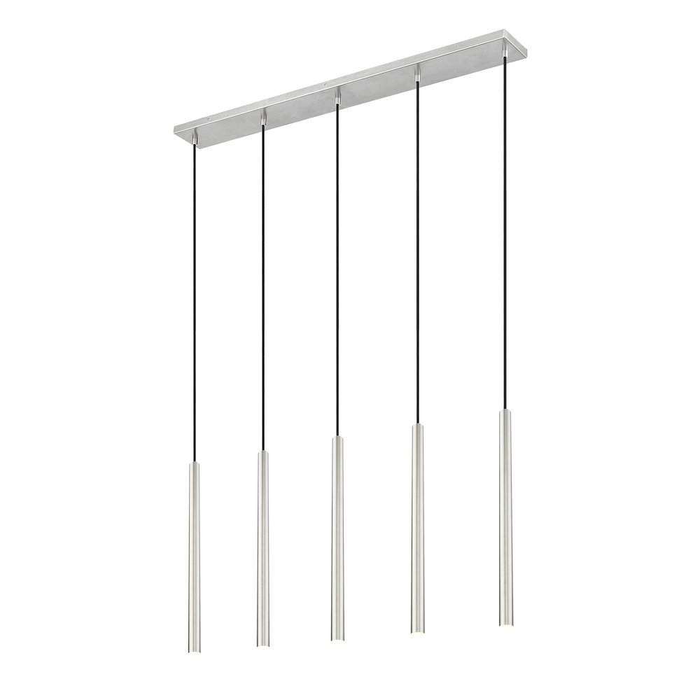 Z-Lite 5 Light Linear Chandelier. Picture 1