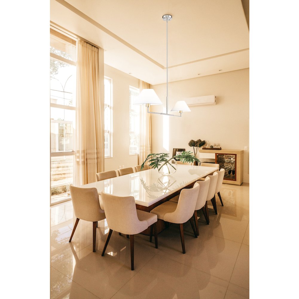 Z-Lite 2 Light Chandelier. Picture 6