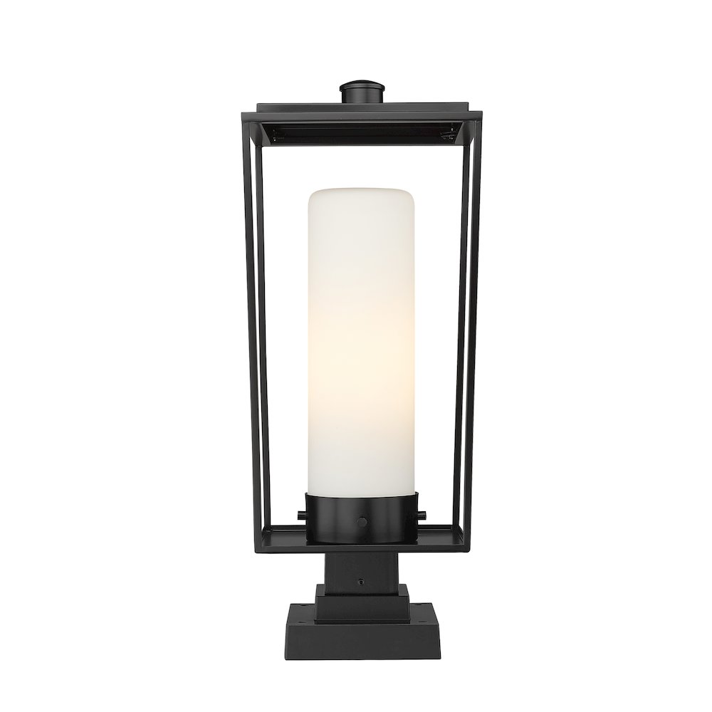 Z-Lite 1 Light Outdoor Pier Mounted Fixture. Picture 2