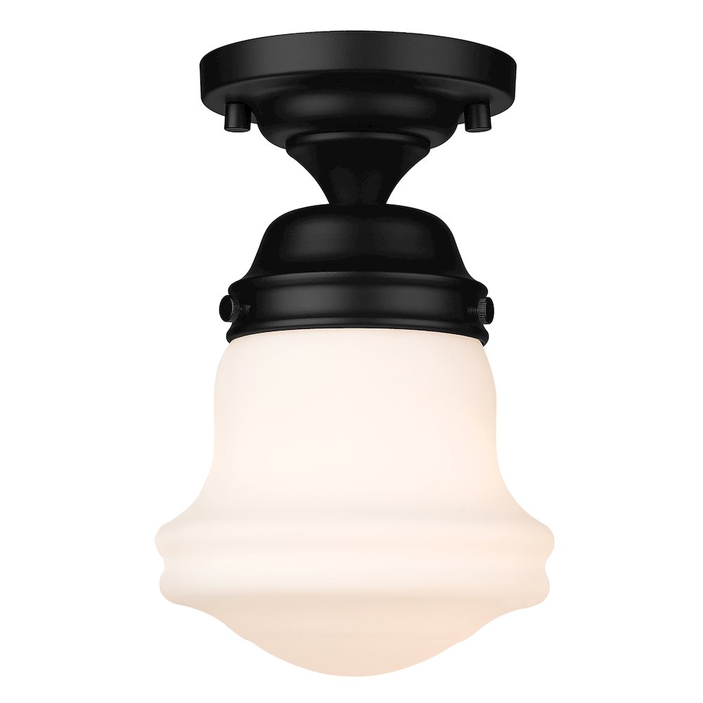 Z-Lite 1 Light Flush Mount. Picture 1