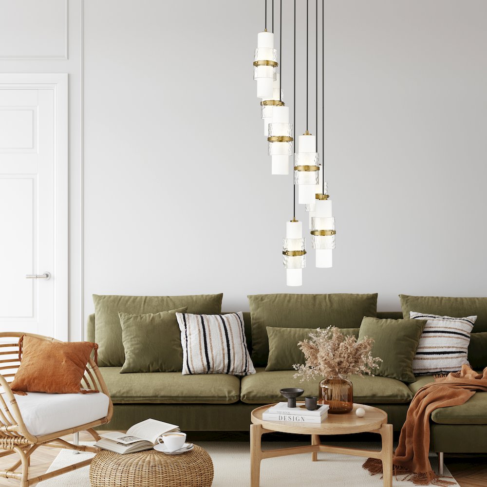 Z-Lite 7 Light Chandelier. Picture 7