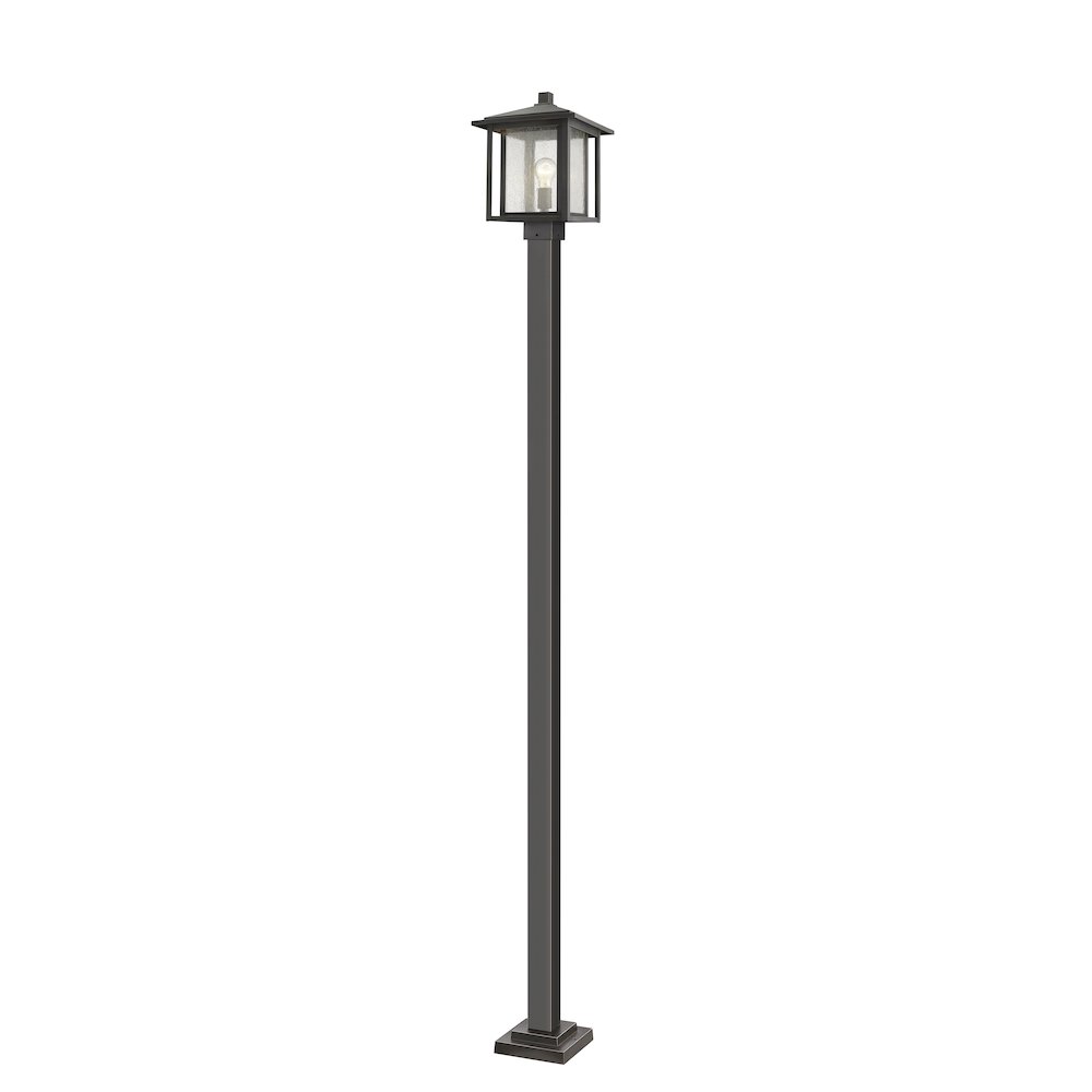 Z-Lite 1 Light Outdoor Post Mounted Fixture. Picture 1