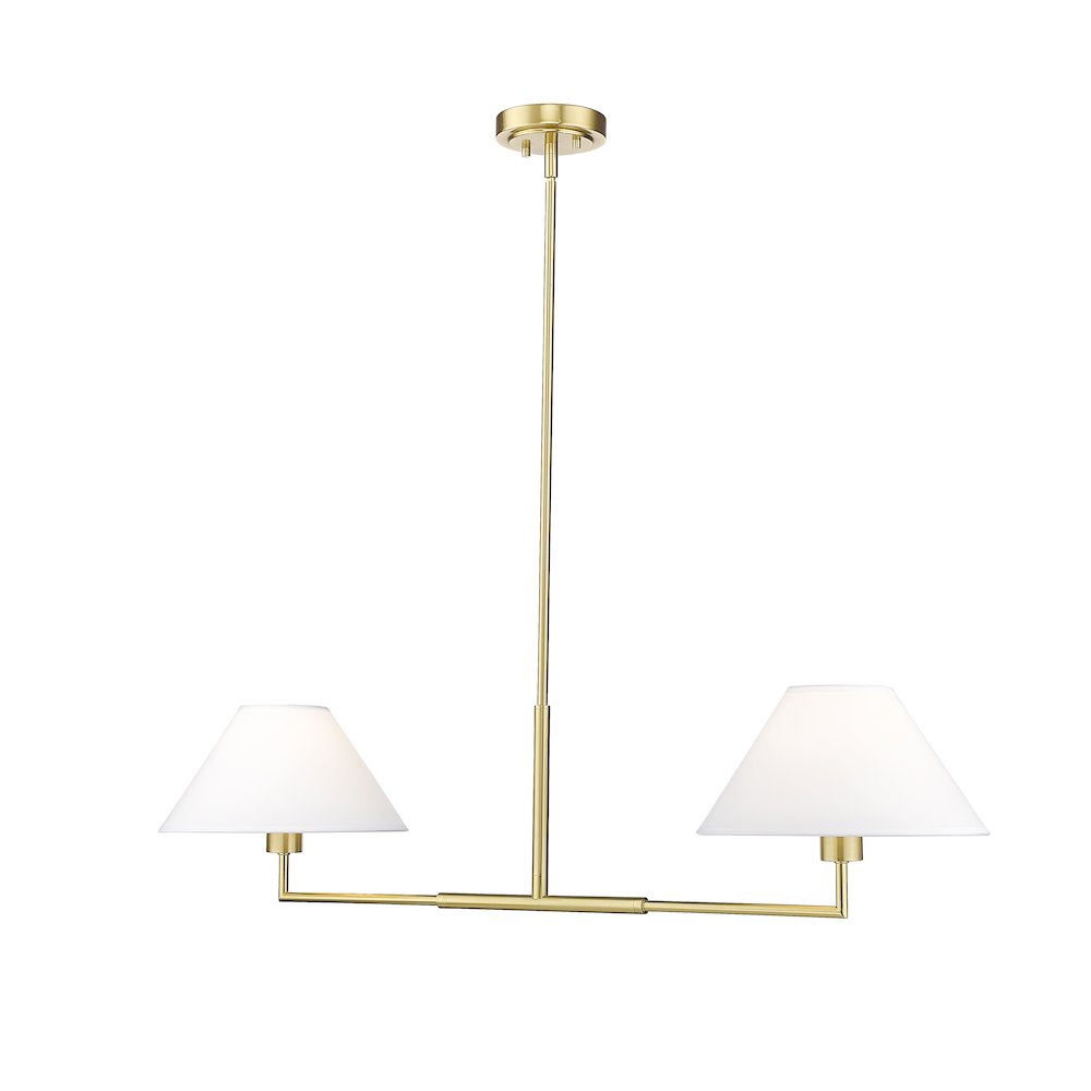 Z-Lite 2 Light Chandelier. Picture 3