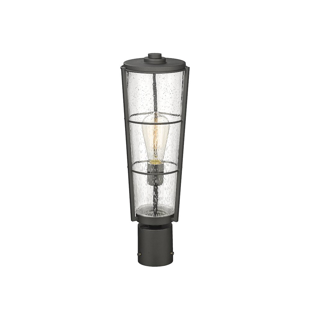Z-Lite 1 Light Outdoor Post Mount Fixture. Picture 2