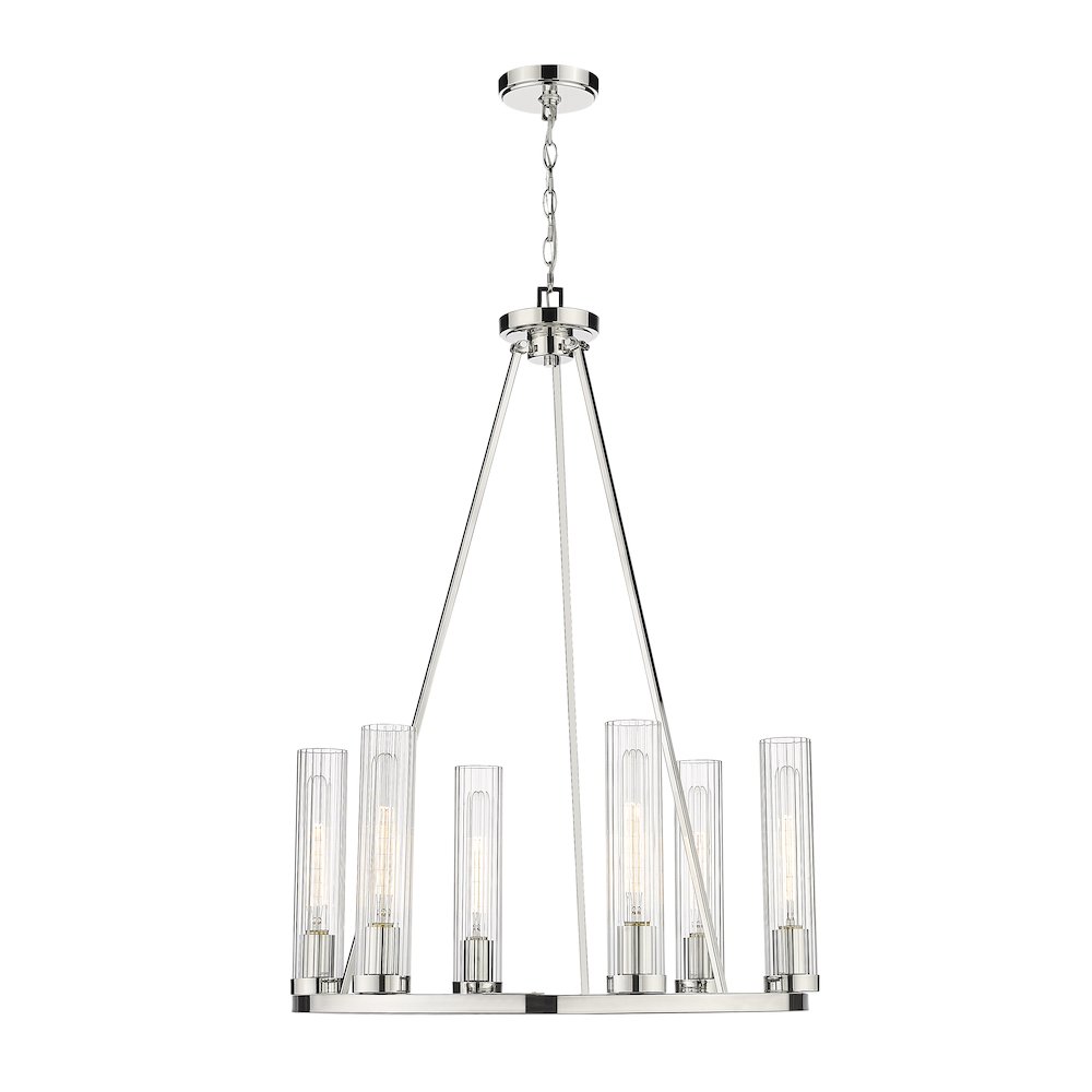 Z-Lite 6 Light Chandelier. Picture 2