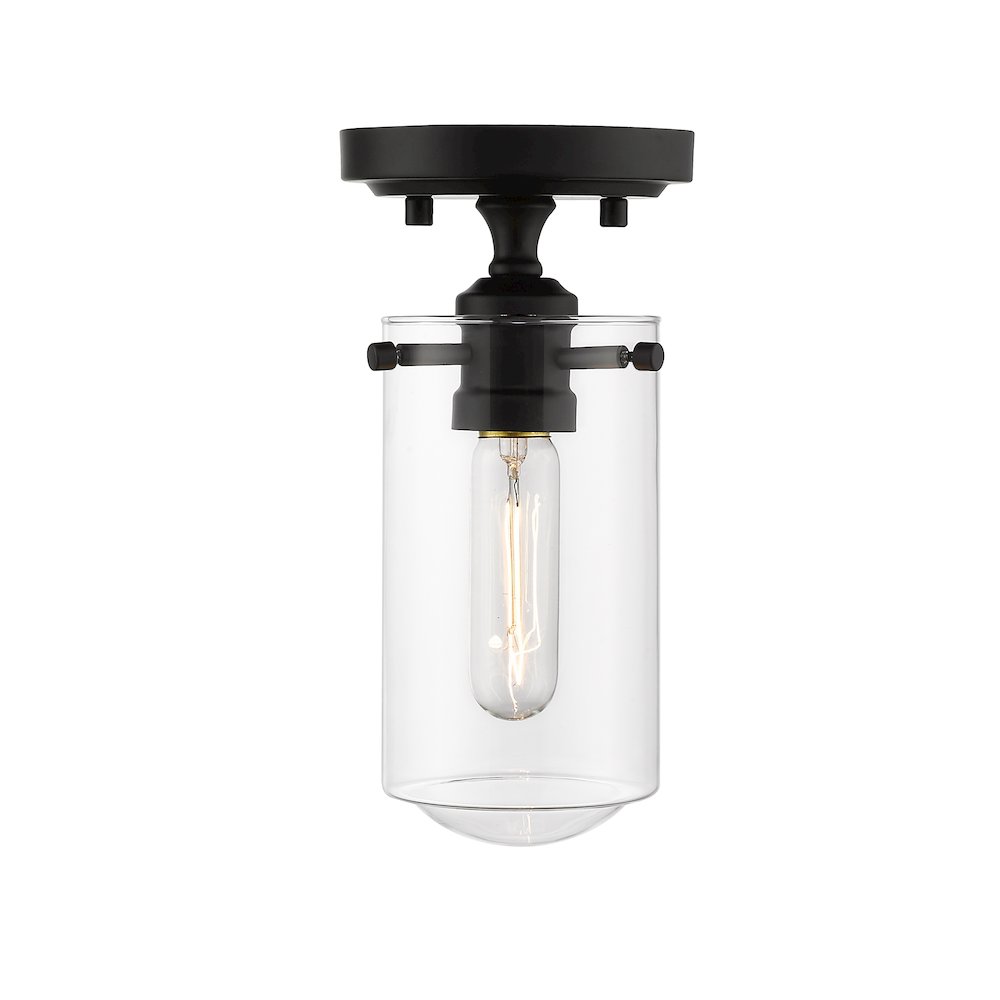 Z-Lite 1 Light Flush Mount. Picture 2