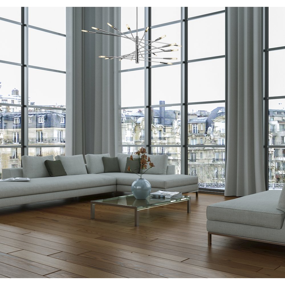 Z-Lite 20 Light Chandelier. Picture 7
