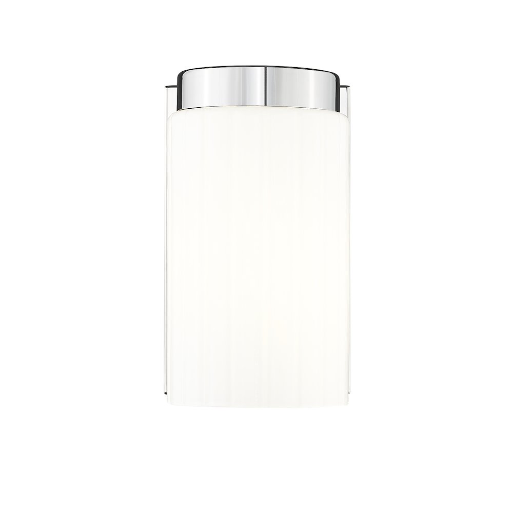 Z-Lite Burk 1 Light Wall Sconce, Chrome. Picture 3