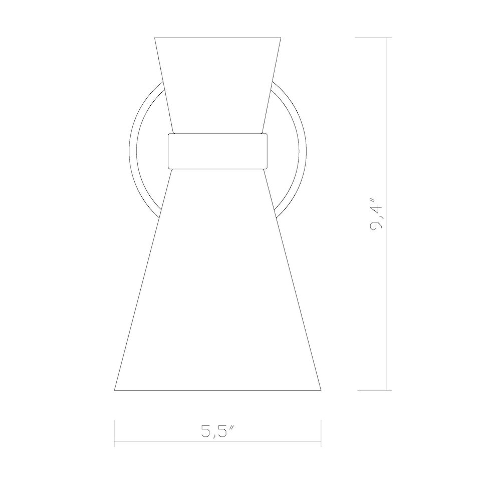 Z-Lite 1 Light Wall Sconce. Picture 8