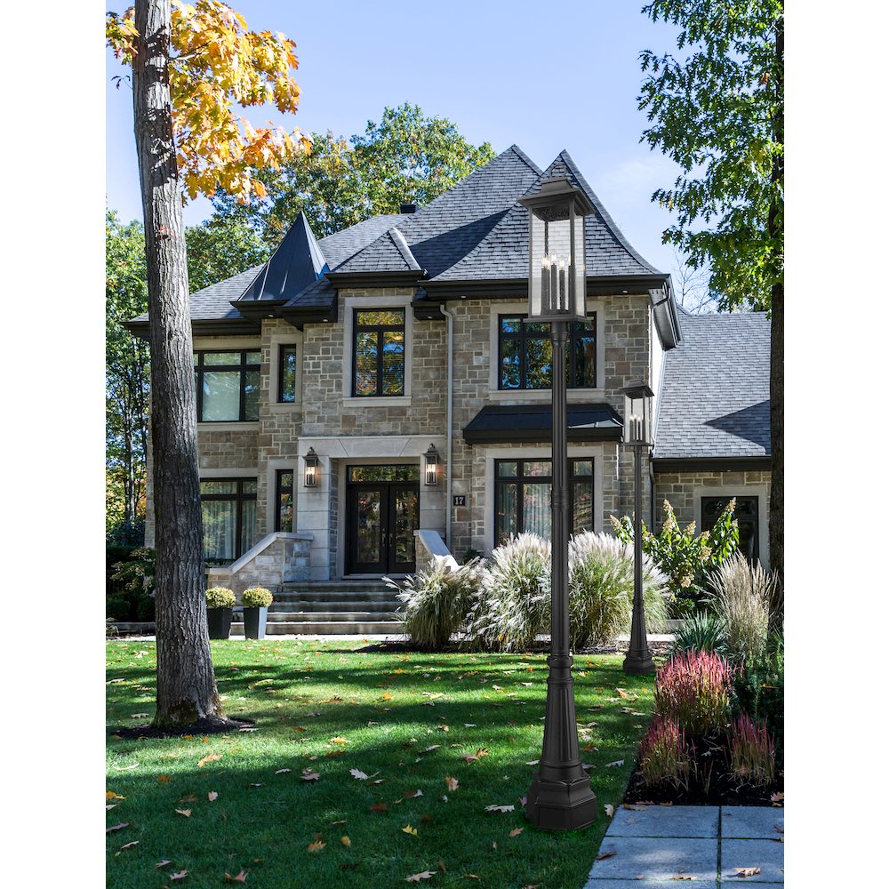Z-Lite 6 Light Outdoor Post Mounted Fixture. Picture 6