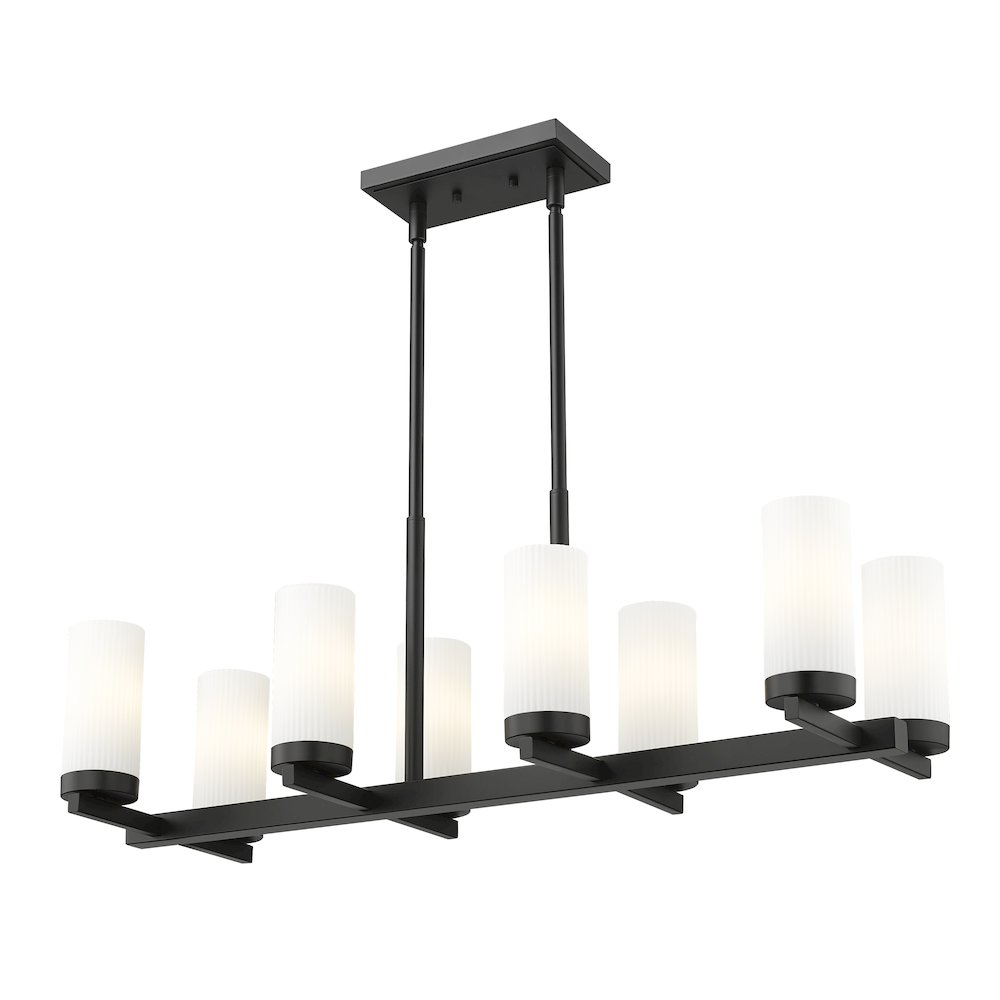 Z-Lite 8 Light Linear Chandelier. Picture 2