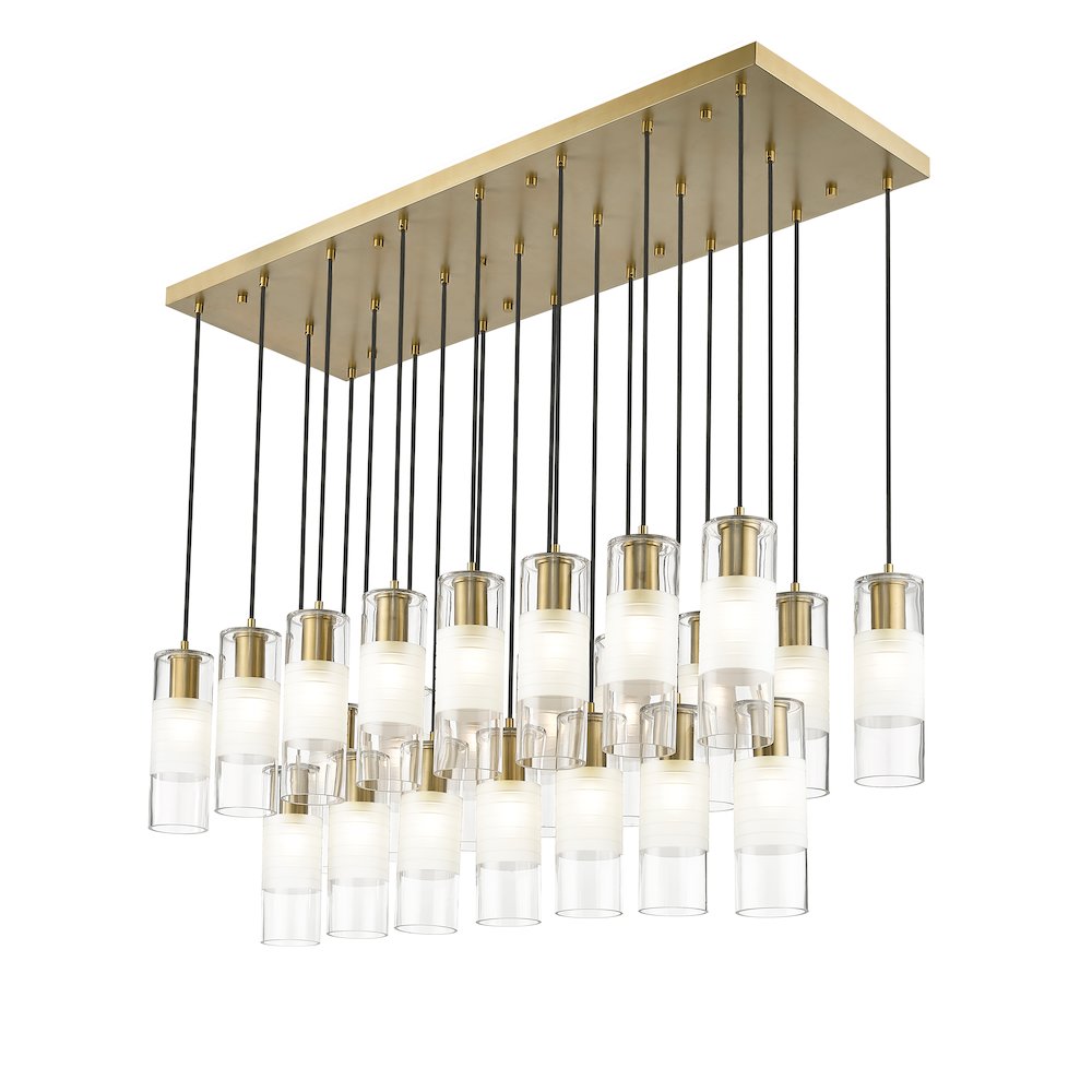 Z-Lite 23 Light Linear Chandelier. Picture 3