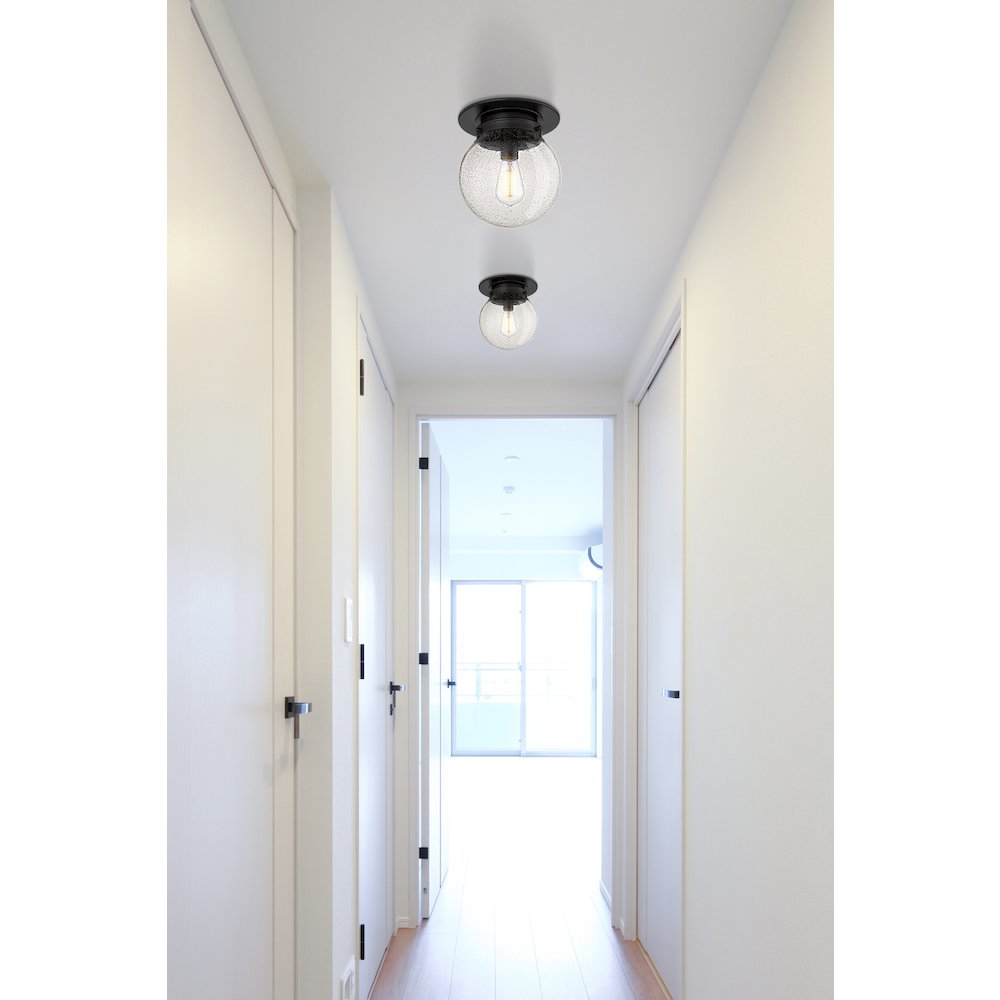 Z-Lite 1 Light Flush Mount. Picture 6
