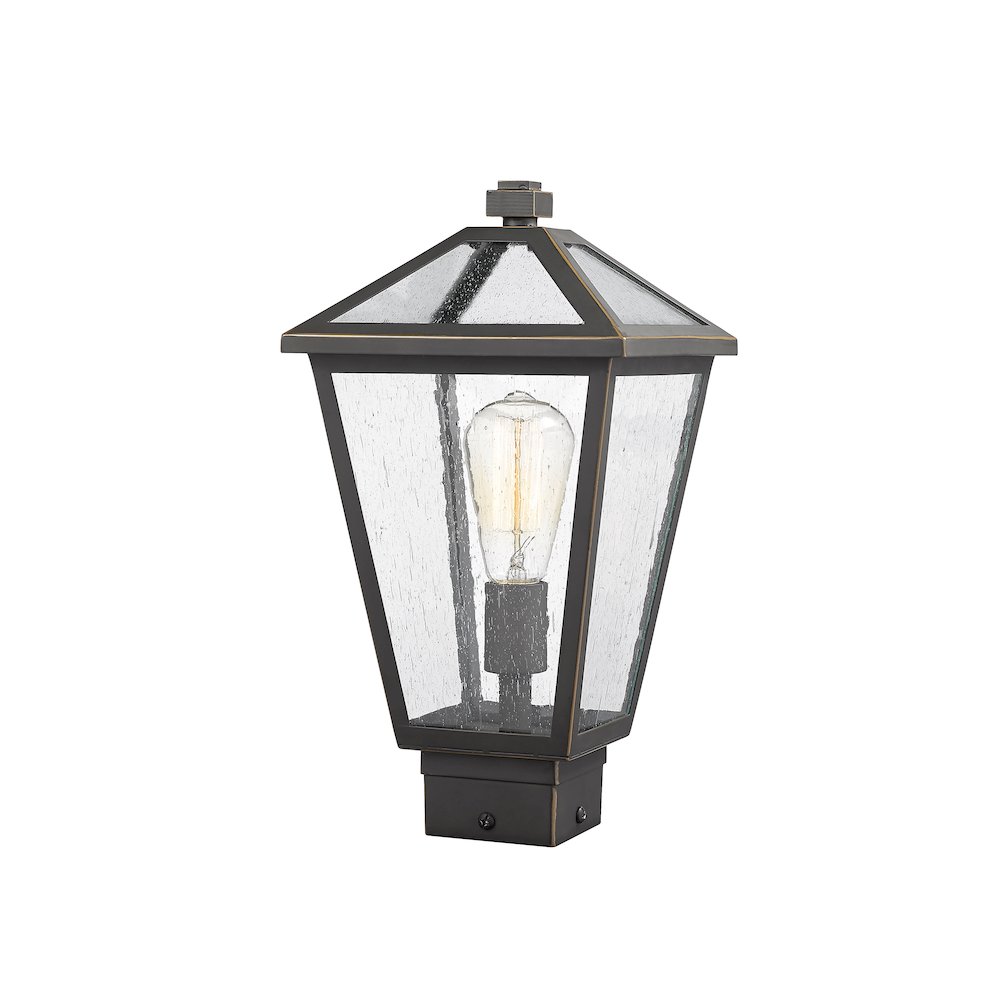 Z-Lite 1 Light Outdoor Post Mount Fixture. Picture 1