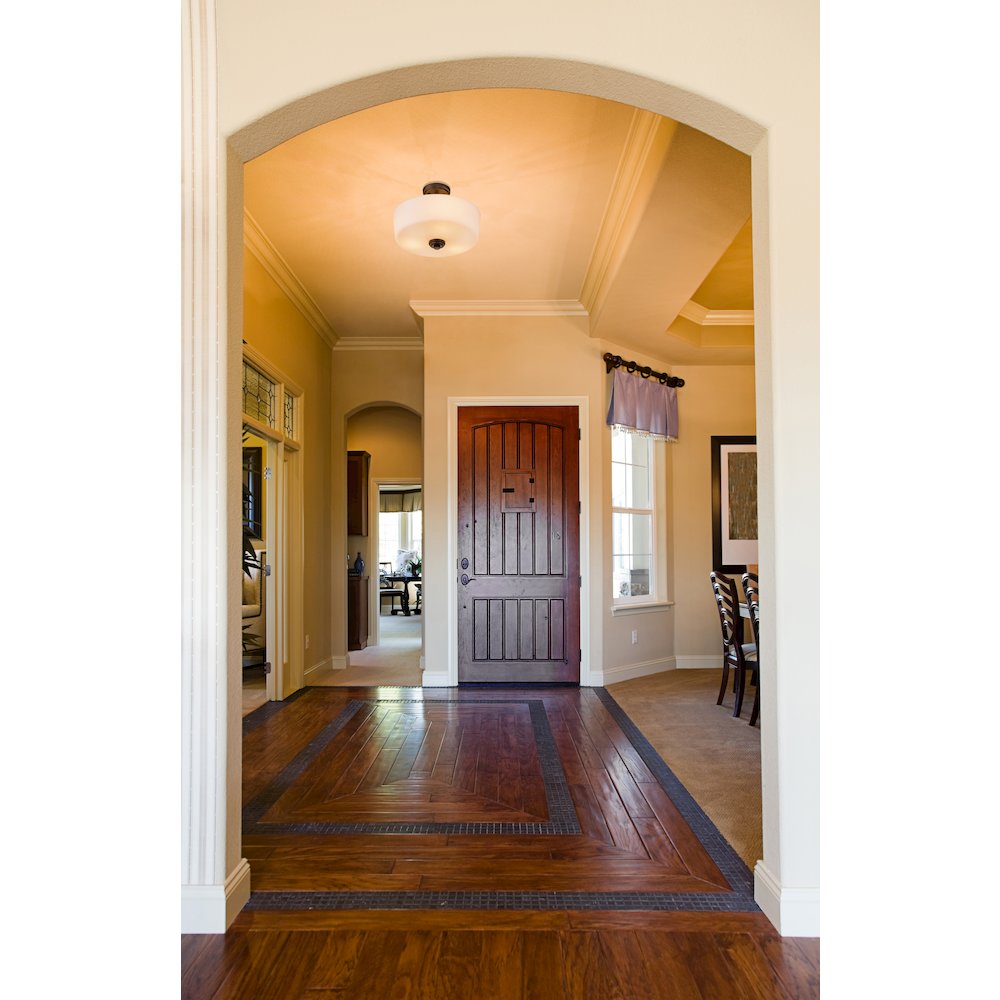 Z-Lite 3 Light Semi Flush Mount. Picture 7