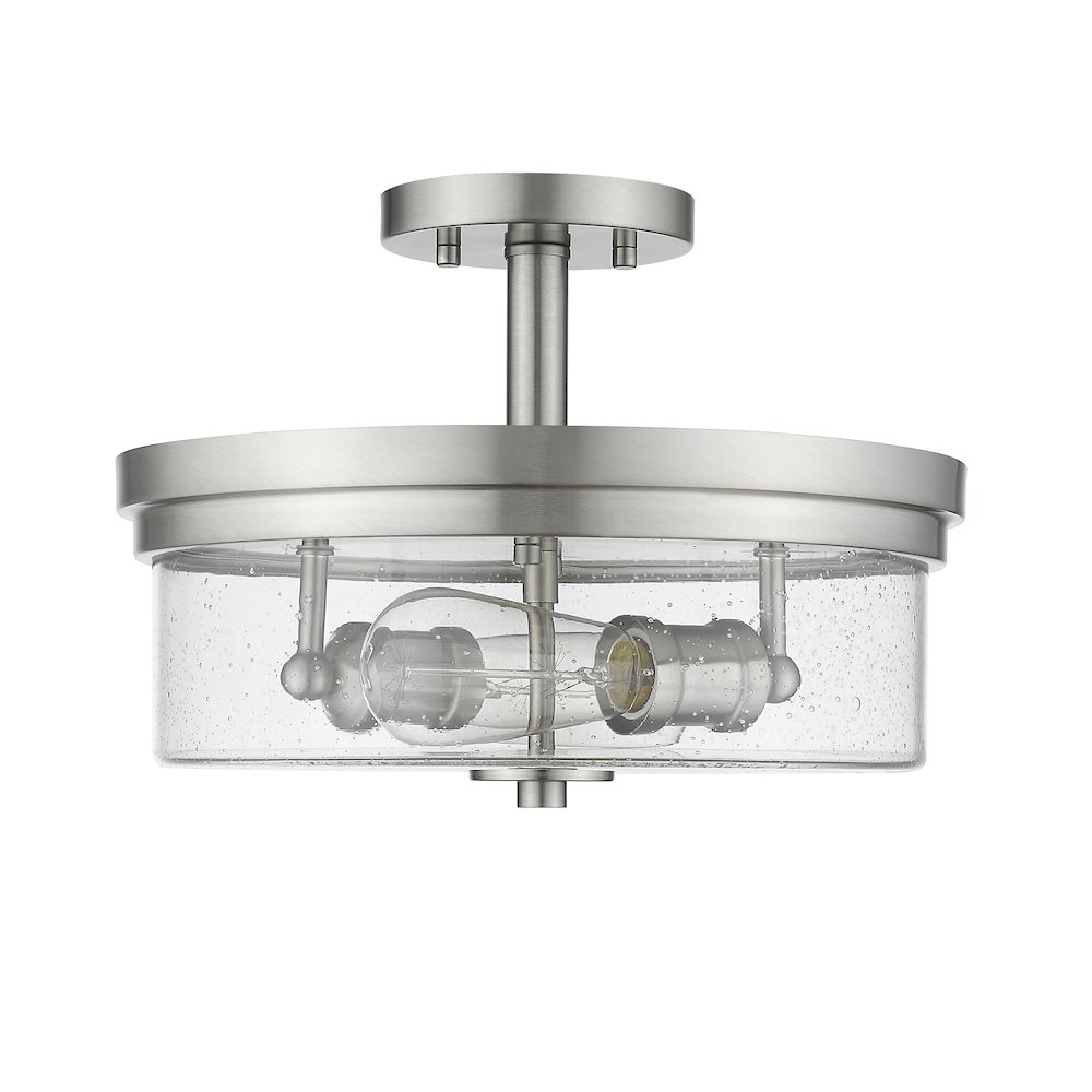 Z-Lite 2 Light Semi Flush Mount. Picture 5