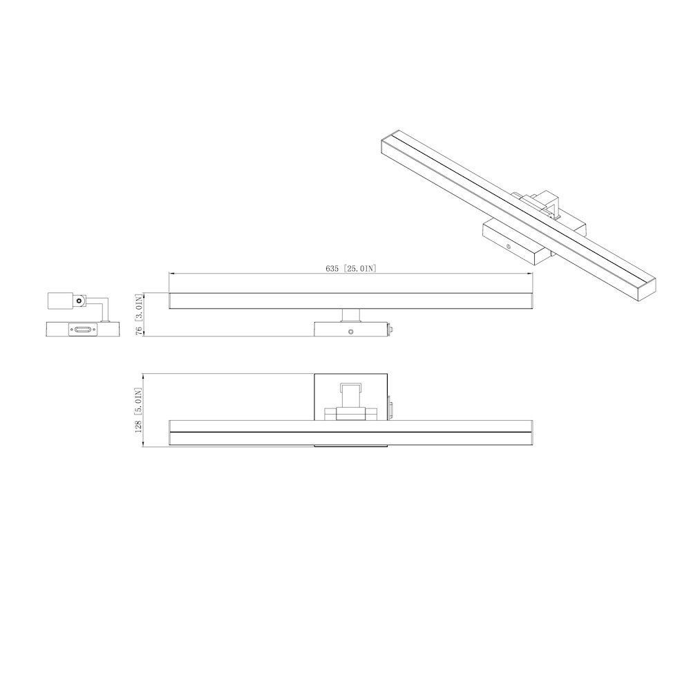Z-Lite 1 Light Vanity. Picture 8