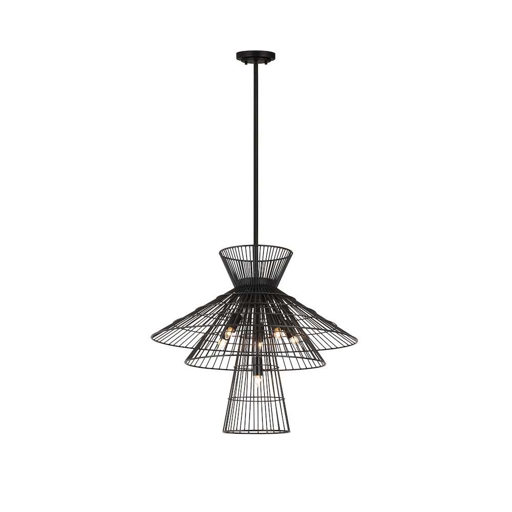 Z-Lite 6 Light Chandelier. Picture 2