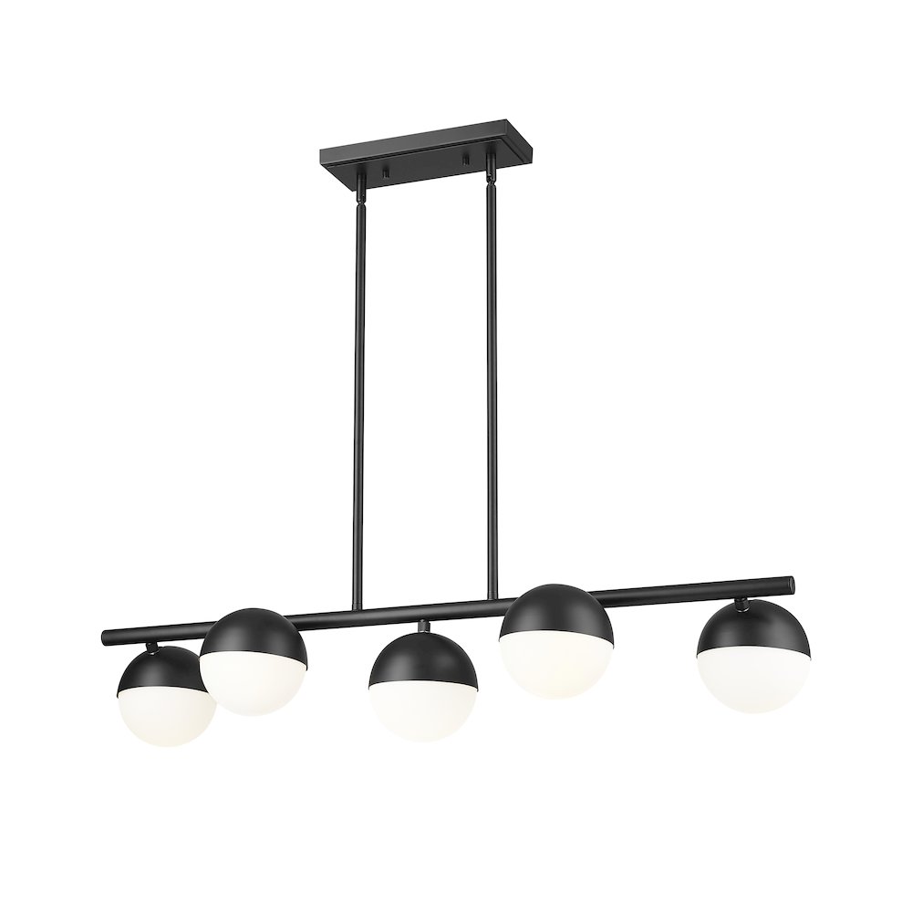 Z-Lite 5 Light Linear Chandelier. Picture 2