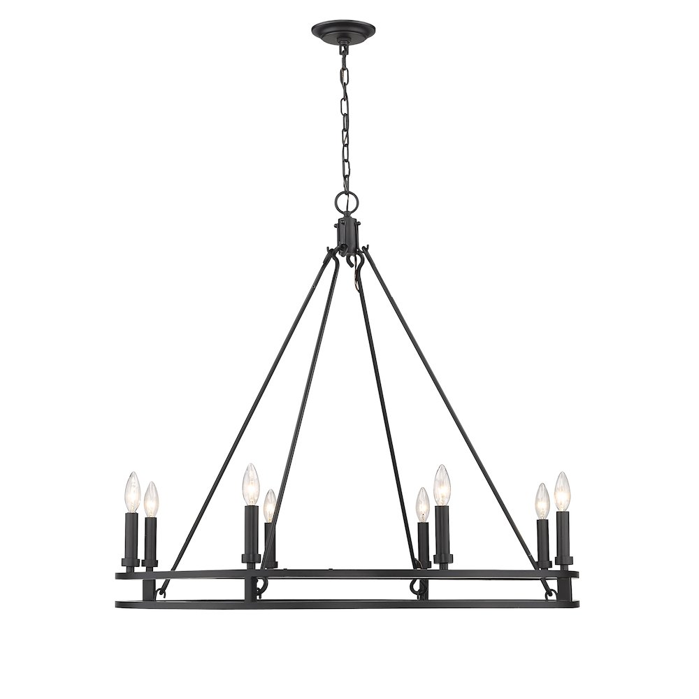 Z-Lite 8 Light Chandelier. Picture 2