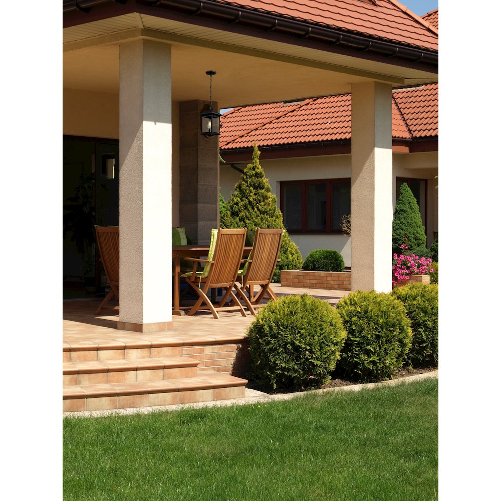 Z-Lite Portland 1 Light Outdoor Chain Mount Ceiling Fixture, Black. Picture 7