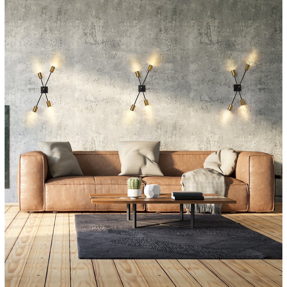 Z-Lite 4 Light Wall Sconce. Picture 6