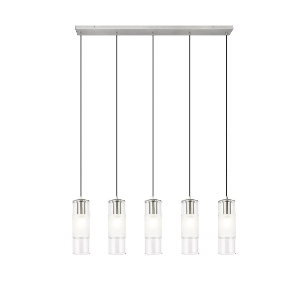 Z-Lite 5 Light Linear Chandelier. Picture 2