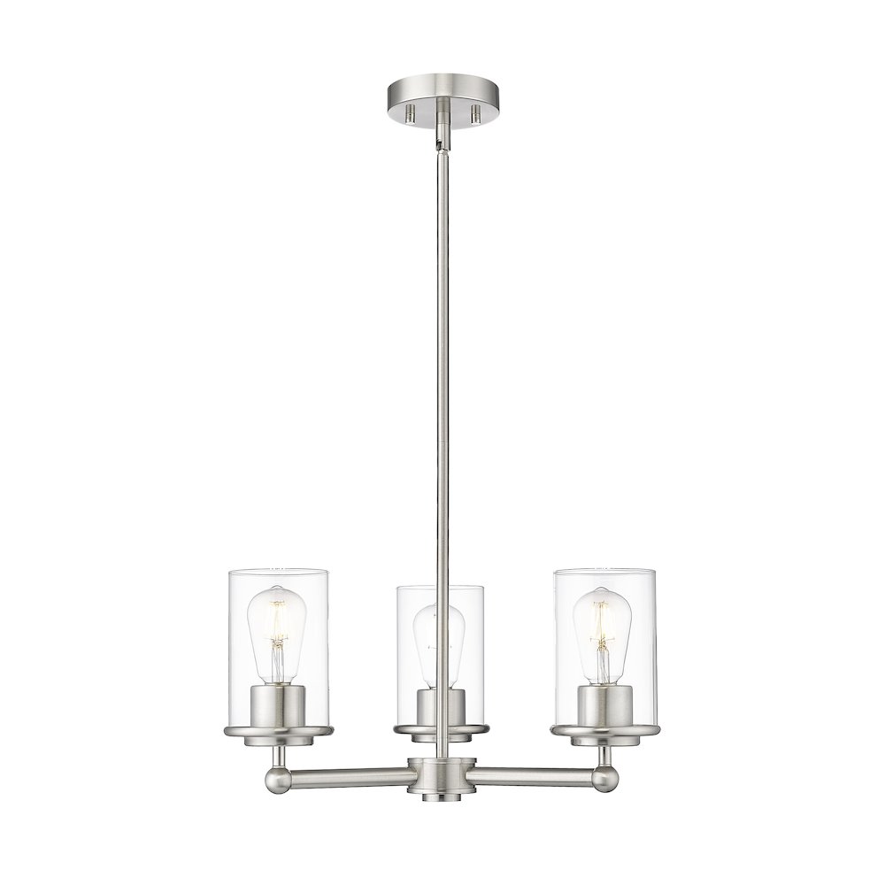 Z-Lite 3 Light Chandelier. Picture 1