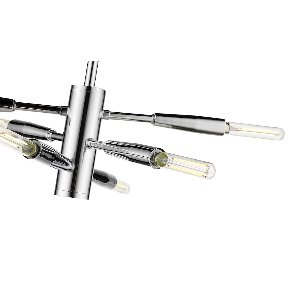 Z-Lite 6 Light Semi Flush Mount. Picture 4