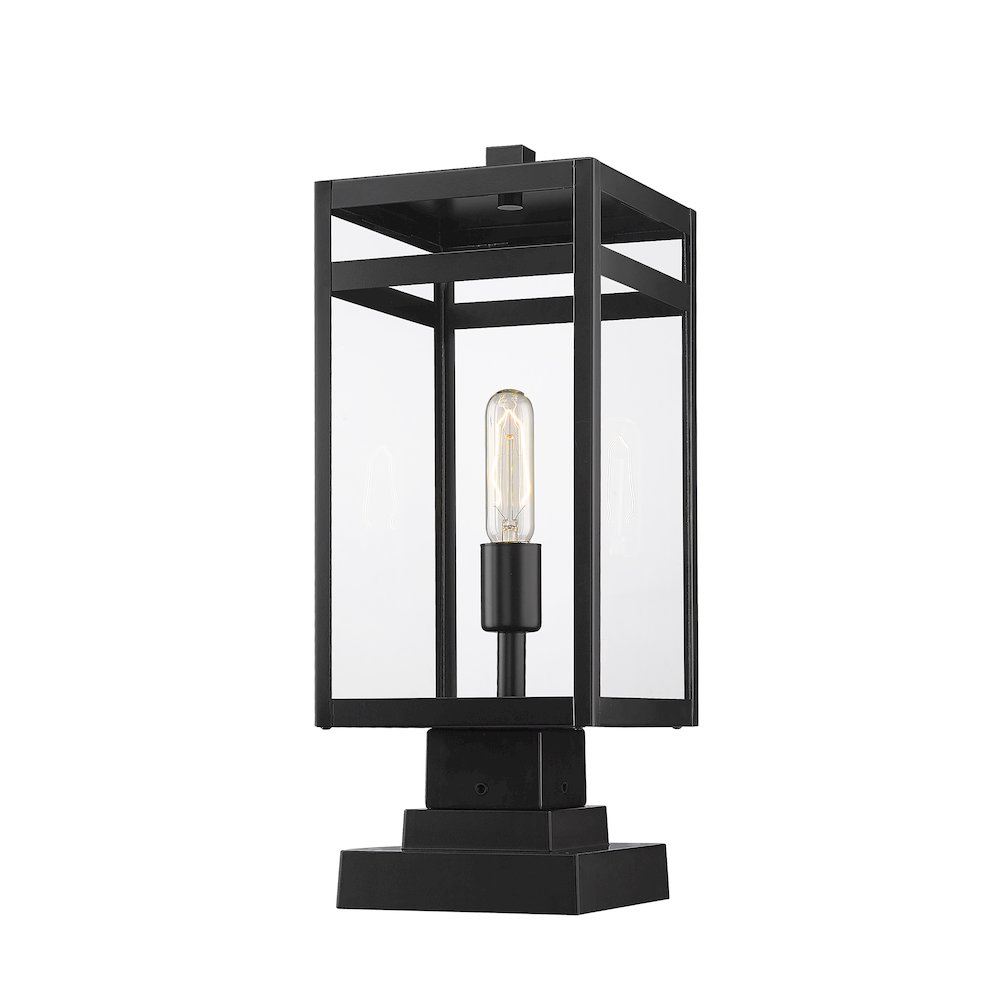 Z-Lite 1 Light Outdoor Pier Mounted Fixture. Picture 2