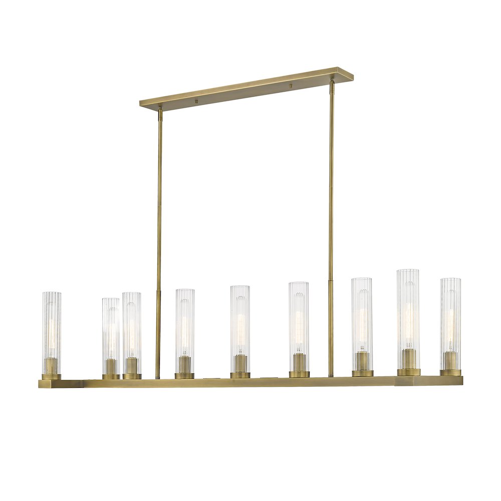Z-Lite 9 Light Linear Chandelier. Picture 3
