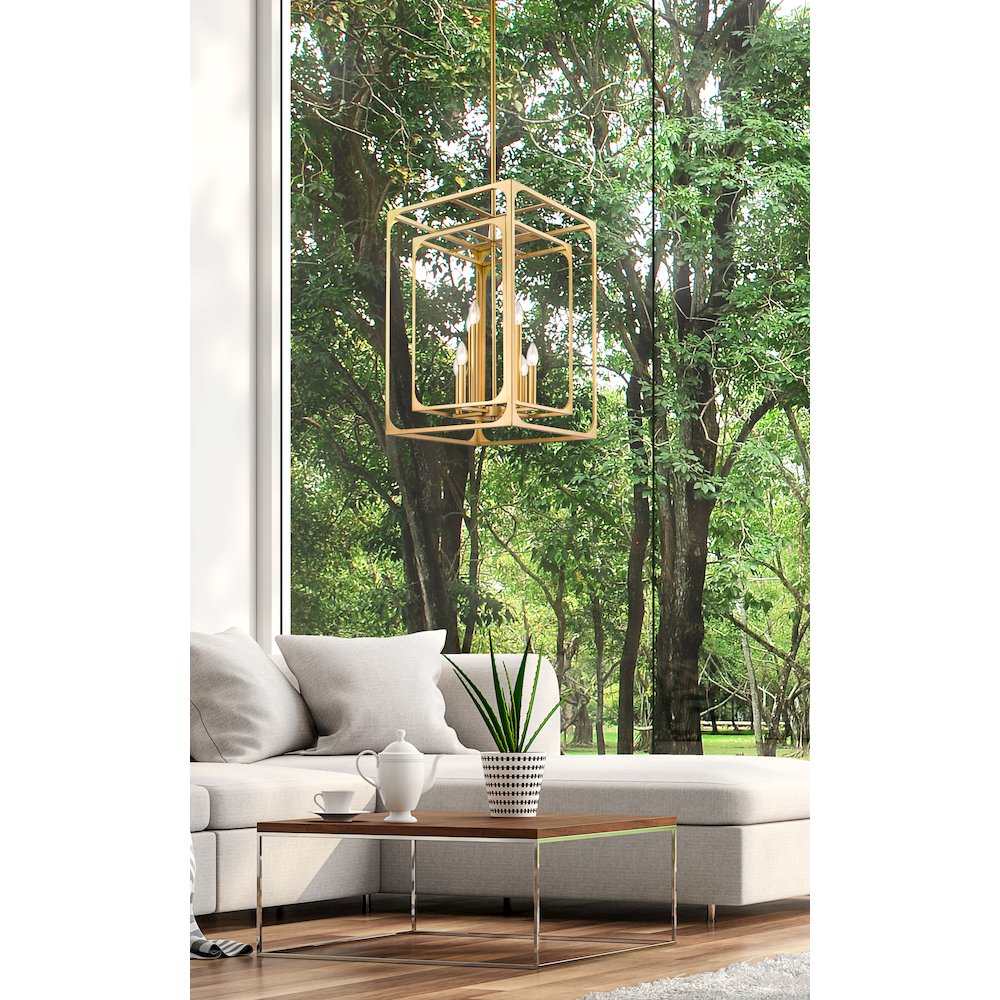 Z-Lite 8 Light Chandelier. Picture 6