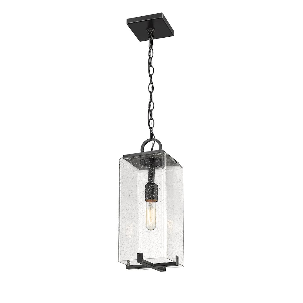 Z-Lite 1 Light Outdoor Chain Mount Ceiling Fixture. Picture 2