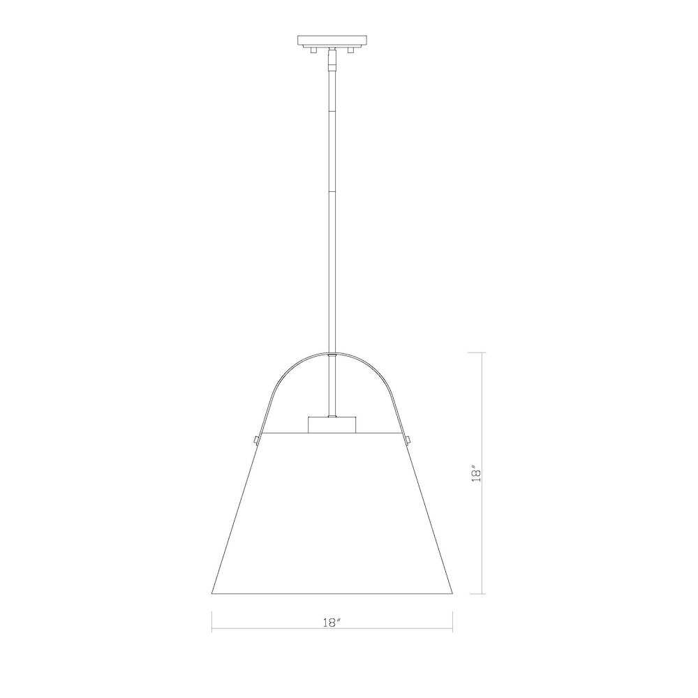 Z-Lite 1 Light Pendant. Picture 8