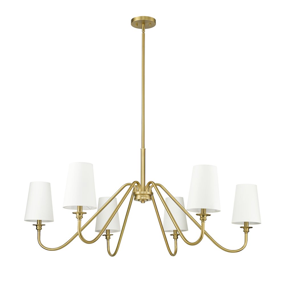 Z-Lite 6 Light Chandelier. Picture 5