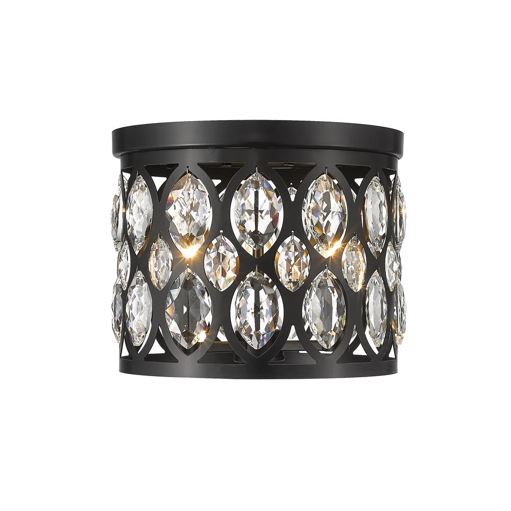 3 Light Flush Mount. Picture 1