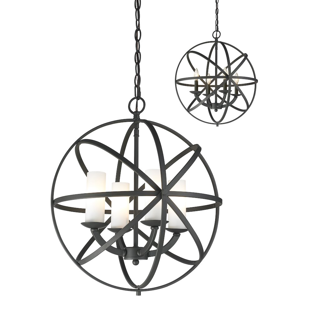 Z-Lite 4 Light Chandelier. Picture 1