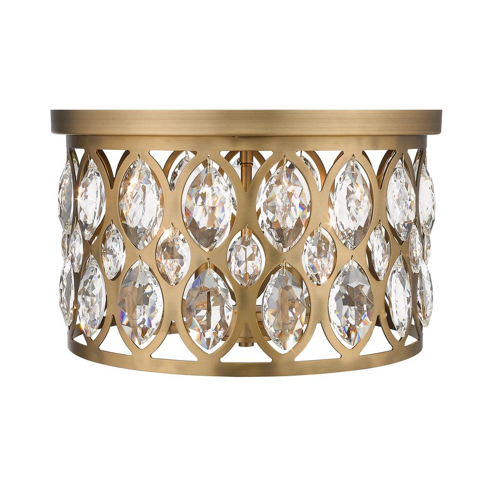4 Light Flush Mount. Picture 1