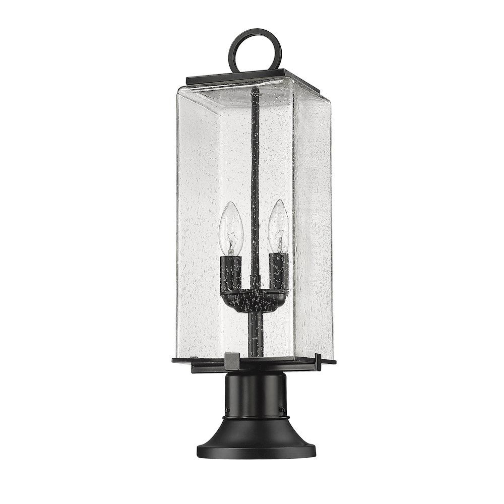Z-Lite 2 Light Outdoor Pier Mounted Fixture. Picture 5