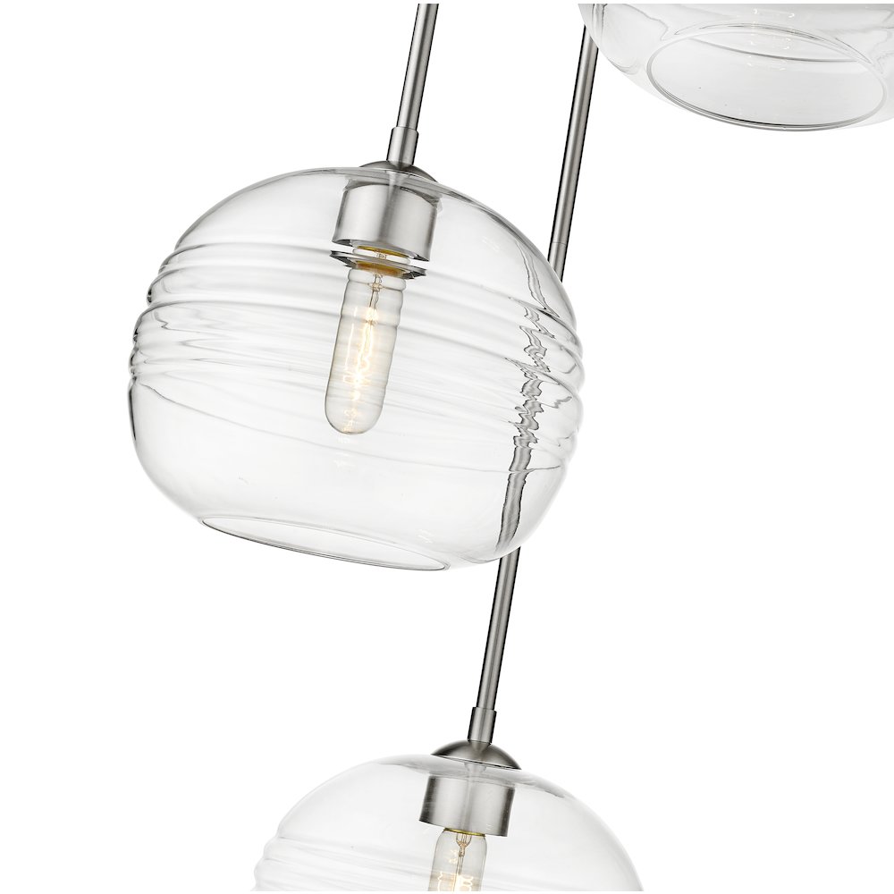 Z-Lite 3 Light Chandelier. Picture 4