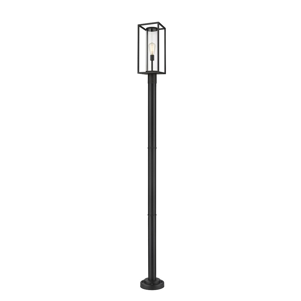 Z-Lite 1 Light Outdoor Post Mounted Fixture. Picture 1