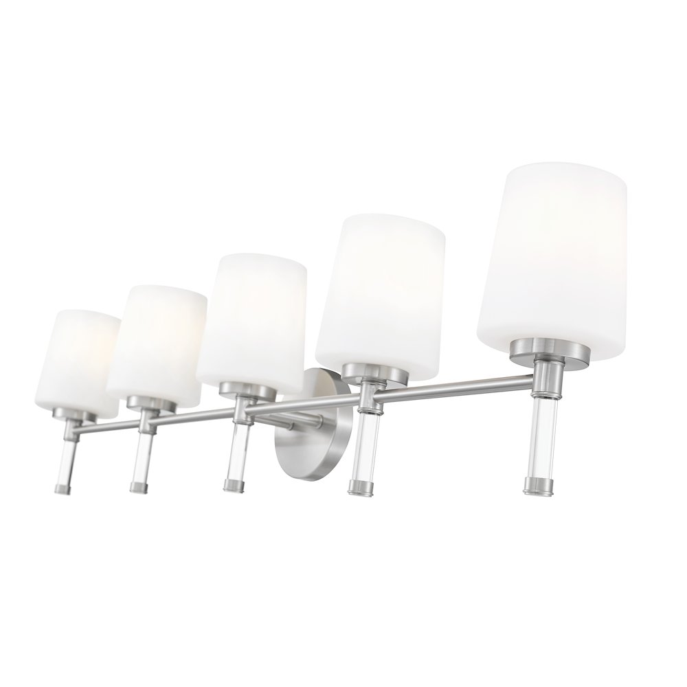 Z-Lite 5 Light Vanity, Brushed Nickel. Picture 4