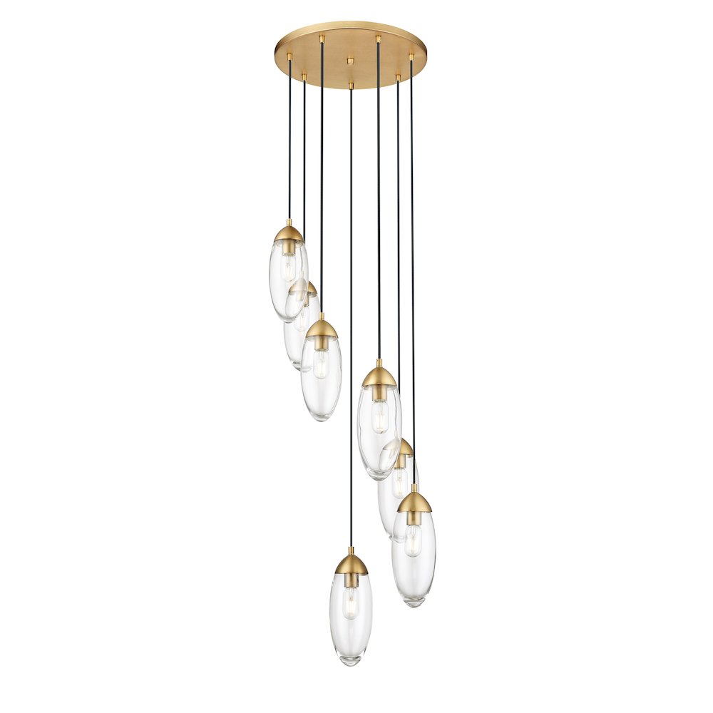Z-Lite 7 Light Chandelier. Picture 1