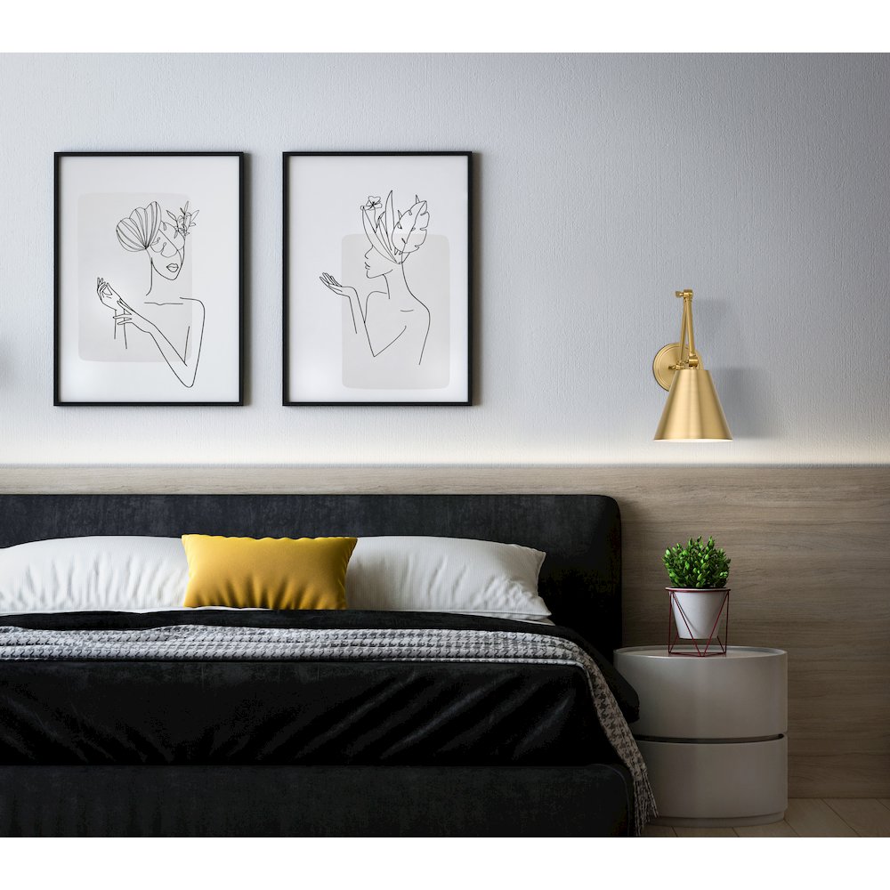 Z-Lite 1 Light Wall Sconce. Picture 7