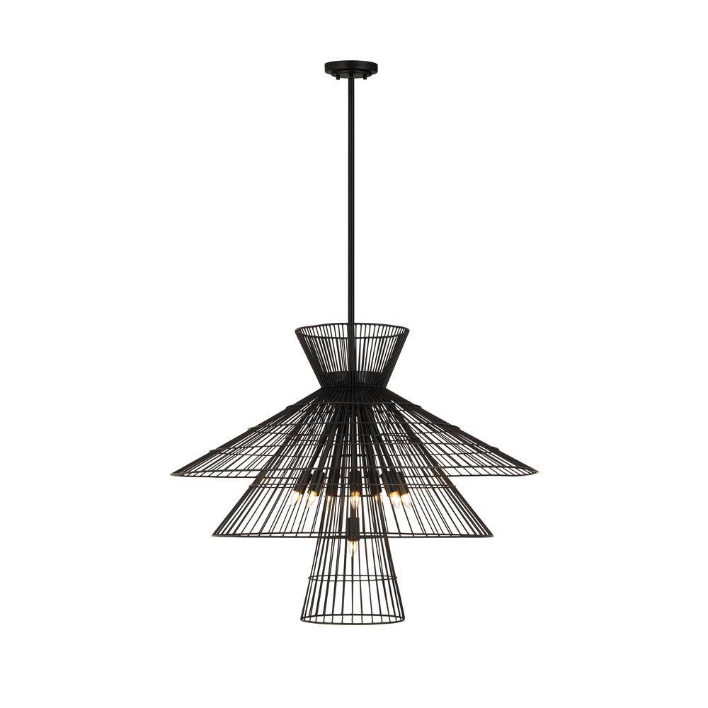 8 Light Chandelier. Picture 1