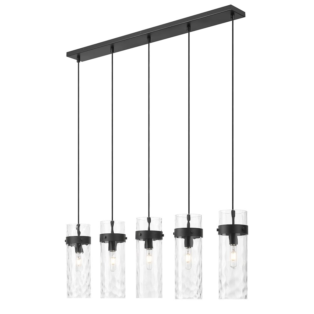 Z-Lite 5 Light Linear Chandelier. Picture 1