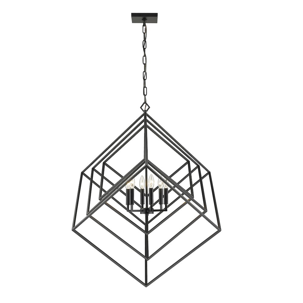 Z-Lite 6 Light Chandelier. Picture 3
