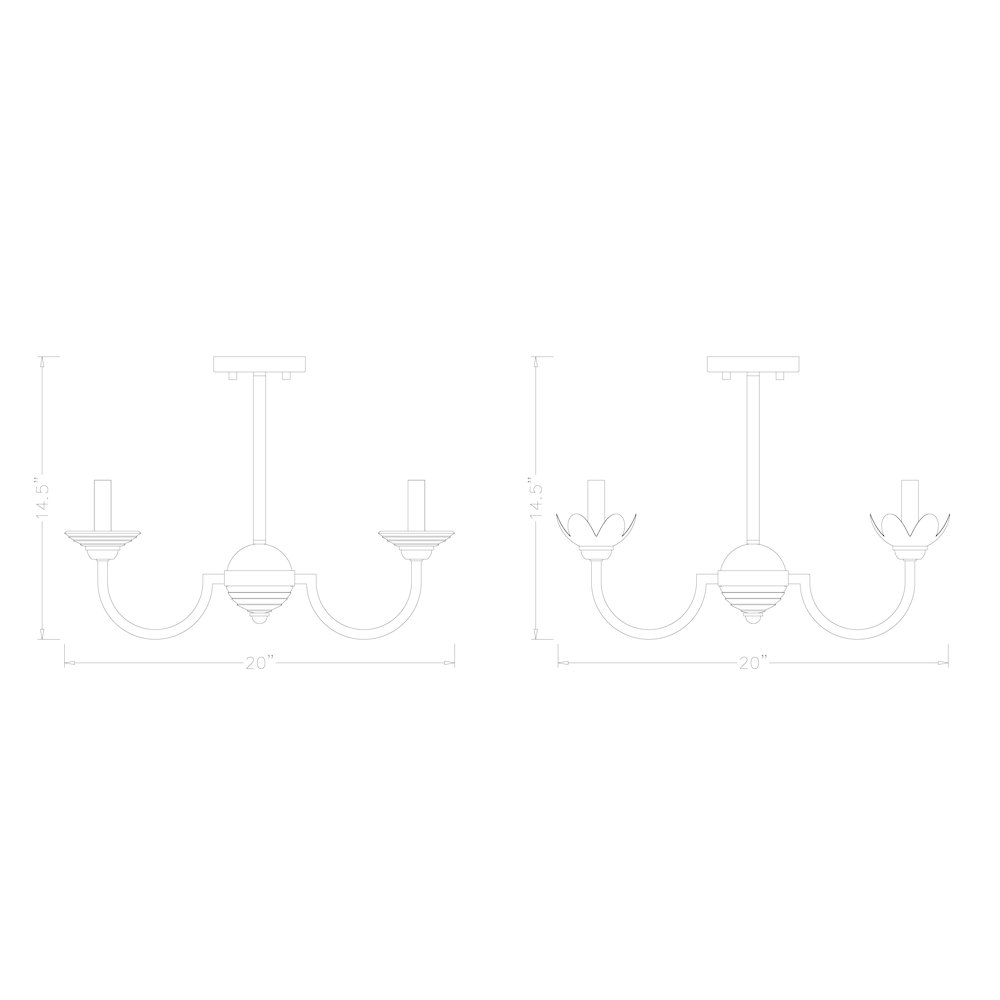 Z-Lite Allistair 4 Light Semi Flush Mount in Matte Black color, Steel frame. Picture 8