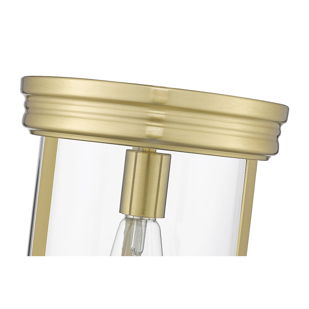 Z-Lite 1 Light Flush Mount. Picture 4